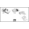 Attachment made of Plexiglas®, 3-fold, empty Old article number: 2002/2