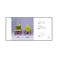 Small magnetic stirrer with anodised heating plate,...