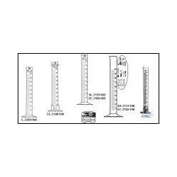 Measuring cylinder, high form, round foot, standard...