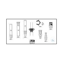 Adaptors, borosilicate glass 3.3 Sleeve Core NS 24/29...