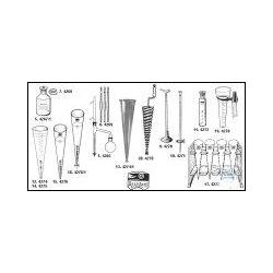 Oxygen cylinders acc. to Winkler 250-300 ml Old article...