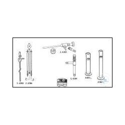 Glass parts for water decomposition apparatus Old article...