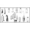 Flaschen aus PE-LD, mit Schraubverschluss Weithals 2000 ml GL 65