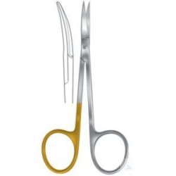 Special operating theatre scissors with large handle...