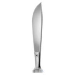 Scalpel with wooden handle 155 mm, blade 35 mm curved