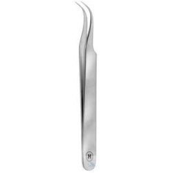 Micro-tweezers, curved, pointed, No. 7, 115 mm - 0.2 mm