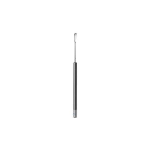 Micro spatula,18/8 160 mm, spatula 5x10 mm, handle 100 mm
