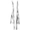 Microscope scissors, straight, extra fine, 150 mm