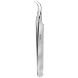 Micro-preparation forceps, curved, 105 mm