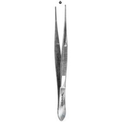 Micro-tweezers with pin, straight, surgical,...
