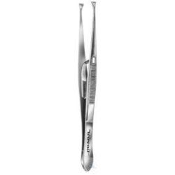 Fixation forceps with lock, Graefe, straight,...