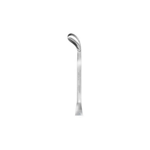 Weigh-in spoon, 150 mm, with spatula end