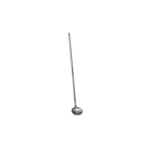 Chemical spoon, single-ended, 200 mm angled
