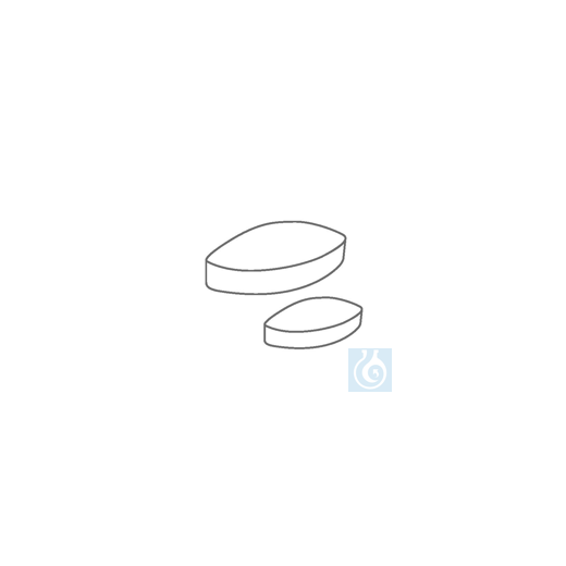 IKAFLON® 25 set (5pcs.) Ellipse PTFE-coated magnetic rods
