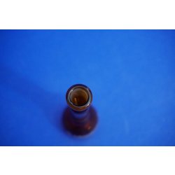 1 x Messkolben, Blaubrand 10 mL, NS10/19, Volumetric flask, Labor, Braunglas