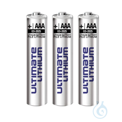Batterie AAA Lithium, 1,5 V (3 Stück)