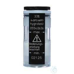 testo salt pot for checking humidity probes, 33 %rh