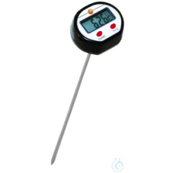 Mini piercing thermometer with extended piercing probe