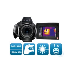 testo 890 - Thermal imaging camera, 640 x 480 pixels,...