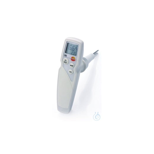 testo 205 - pH/temperature measuring instrument for semi-solid media
