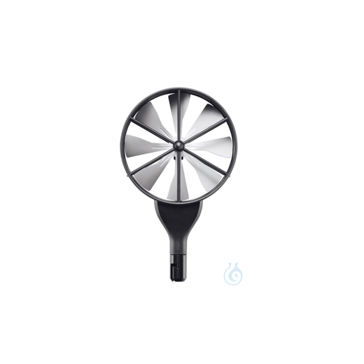 High-precision 100 mm impeller probe head incl. temperature sensor