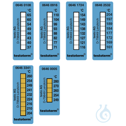 testoterm - temperature measuring strip, +116 …...