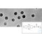 PC membrane,0,4 µm,47mm,100pcs, polycarbonate track-etched membrane filter