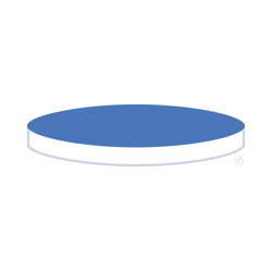 Septum N17 Sil w/PTFE bl, 45°, 1,5
