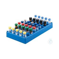Rack f. Probengl. N8/N9/N10/N11, 50 Pos.