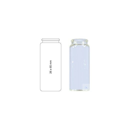 Vial N22-25, SD, k, 26x65, flach