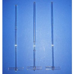 3 Laborglas, R&uuml;hrer, 2 Fl&uuml;gel, Blattfl&uuml;gel, Lab, glass, Stirrer, Set, laboratory