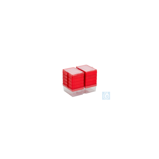 ratiolab® pipette tips crystal -G- 0.1-10 µl, in MultiTray®