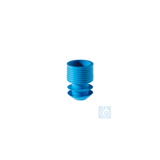 Grip stopper for tubes, Ø 16-17 mm, blue