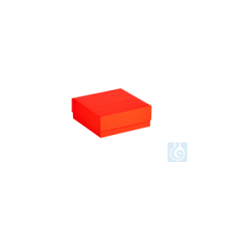 ratiolab® Kryo-Boxen, Karton, standard, rot, 133 x...