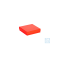 ratiolab® cryo boxes, cardboard, standard, red, 136 x 136 x 32 mm