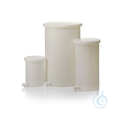 Nalgene&trade; Heavy-Duty Cylindrical LLDPE Tanks...