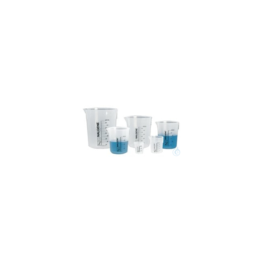 Nalgene&trade; Griffin low profile polypropylene measuring cups