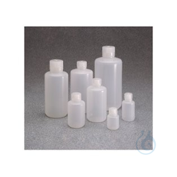 Nalgene™ LDPE narrow neck bottles with closure