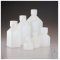 Nalgene&trade; Square narrow neck bottles made of HDPE with closure