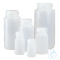 Nalgene™ LDPE wide-neck bottles with closure