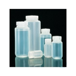 Nalgene&trade; PPCO wide neck bottles with closure in
