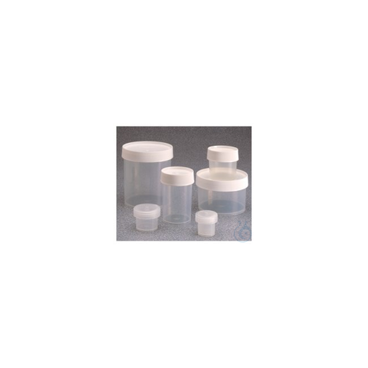 Nalgene™ straight wall PPCO wide neck jars with closure