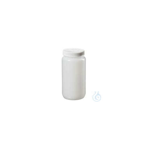 Nalgene™ large HDPE wide-neck bottles with closure, 2