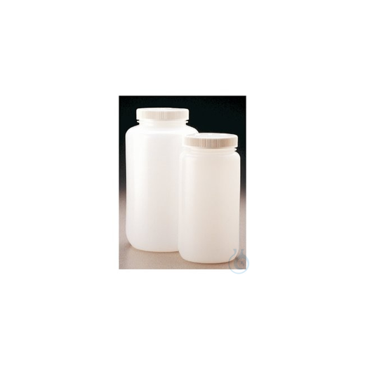 Nalgene™ große HDPE-Weithalsflaschen mit Verschluss