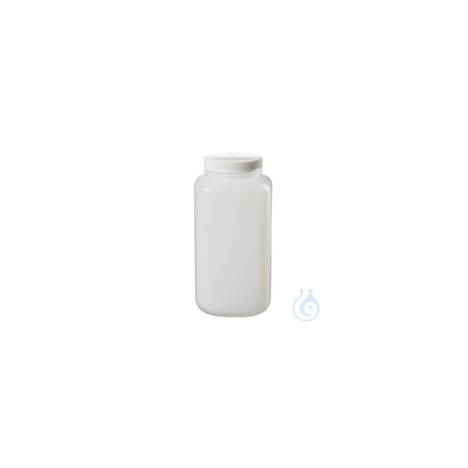 Nalgene&trade; Large square wide neck HDPE bottles m