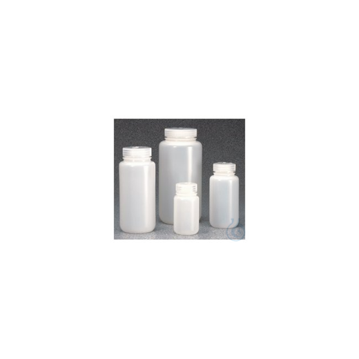 Nalgene&trade; IP2 wide neck bottles made of HDPE