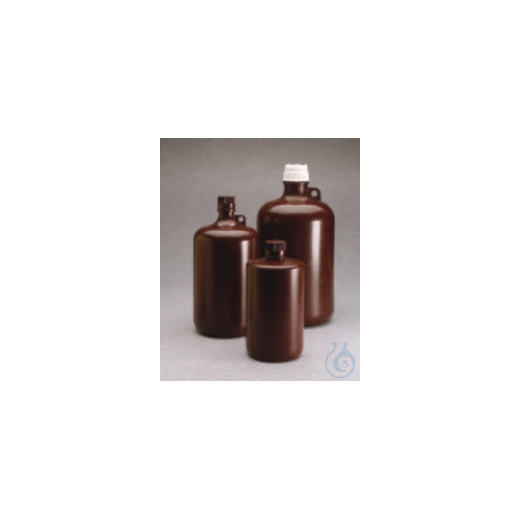 Nalgene&trade; Große Enghalsflaschen, PP, braun