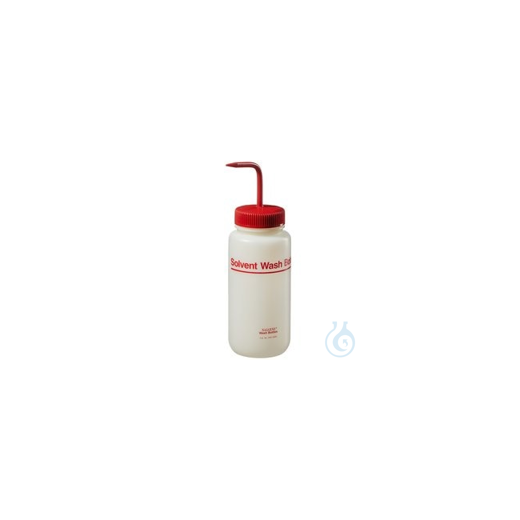 Fluorierte Nalgene&trade; HDPE-Waschflasche für Lösungsmittel