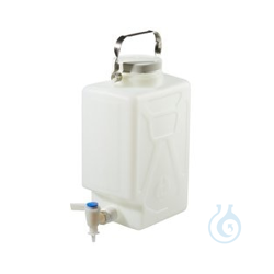Nalgene&trade; Fluorinated canister with tap;...