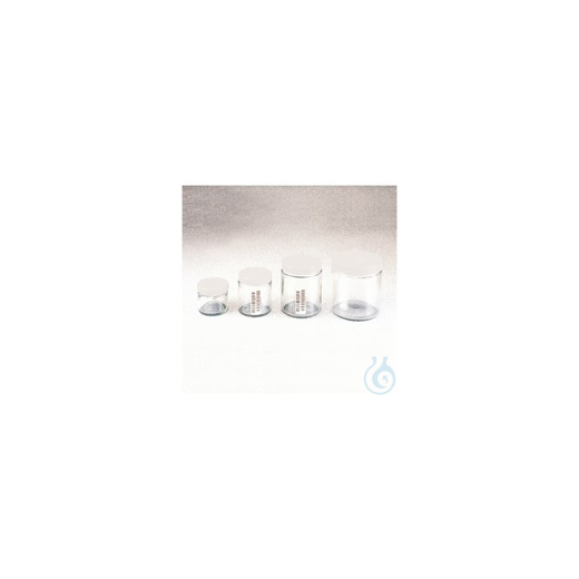 Wide-Mouth VOA Glass Jars with Closure